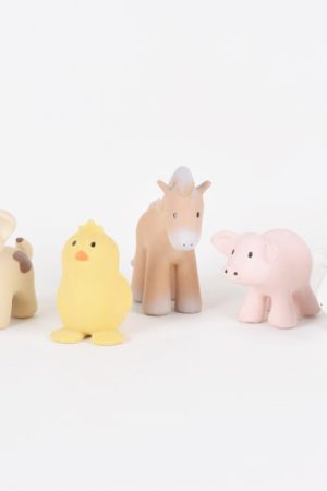 Tikiri My First Farm Animals Natural Rubber Toys