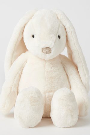 Jiggle & Giggle 48cm Bunny Plush Toy - Cream