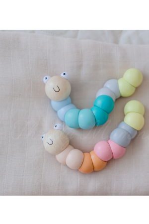 Wooden Wriggly Worms