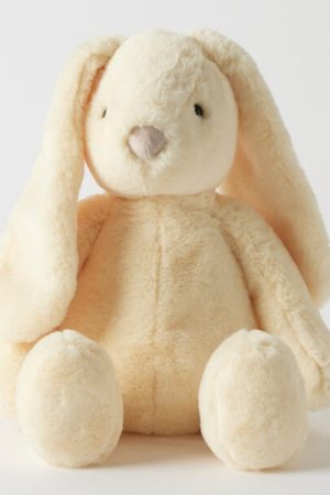 Jiggle & Giggle 48cm Bunny Plush Toy - Lemon