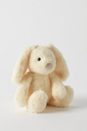 Jiggle & Giggle 25cm Bunny Plush Toy - Lemon